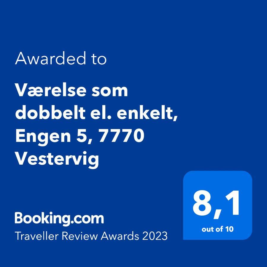 Vaerelse Som Dobbelt El. Enkelt, Engen 5, 7770 Vestervig Luaran gambar